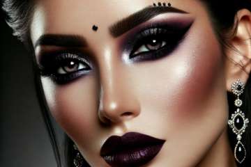 Gótica Glam: A Maquiagem Dark Perfeita para um Carnaval de Luxo